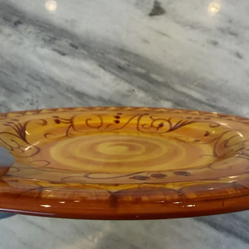 Pier 1 One Karistan Dinner Plates | 11.25